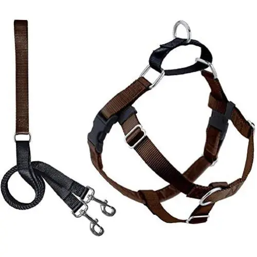 2 Hounds Design Freedom No Pull Dog Harness | Adjustable Gentle Comfortable Control for Easy Dog Walking |for Small Medium and Large Dogs | Made in USA | Leash Included 2 Hounds Design Freedom No Pull Dog Harness | Adjustable Gentle Comfortable Control for Easy Dog Walking |for Small Medium and Large Dogs | Made in USA | Leash Included