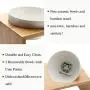 Lollimeow Pet Elevated Dog and Cat Wooden Rack Pet Feeder, Raised Stand Comes with Two Ceramic Bowls Lollimeow Pet Elevated Dog and Cat Wooden Rack Pet Feeder, Raised Stand Comes with Two Ceramic Bowls