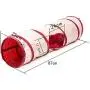 Kyelsee Cat Tunnel Pet Tube Collapsible Play Toy Indoor Outdoor for Small Pets Bunny Rabbits, Kittens, Ferrets,Puppy and Dogs Kyelsee Cat Tunnel Pet Tube Collapsible Play Toy Indoor Outdoor for Small Pets Bunny Rabbits, Kittens, Ferrets,Puppy and Dogs