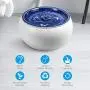 Erosmile Ceramic Pets Water Dispenser,Fountain Pet Supplies，Automatic circulating Silent Intelligent Pets Water Fountain，10 Filter Packets，Easy to Clean.