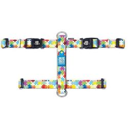 Max & Molly Ultra Secure and Comfortable Padded Neoprene Sport Step-in Dog Harness, Adjustable and Easy Control, Puzzle