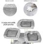 Hey-brother 63 Multi-Level Cat Tree, King Cat Condo with Cozy Perches, Stable Cat Tower Pet Play House
