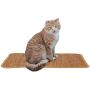 AIEX 1 Pcs Cat Scratcher Mat, Natural Sisal Cat Scratching Pads Non-Slip Cat Scratching Rug for Cat Scratching Claws and Sleeping (14.57x11.03 Inch)