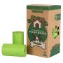 HENIUY Pet Dog Poop Bag, pet Poop Bag-Environmentally Friendly degradable pet Poop Bag, Cleaning and Care, Extra Thick Leak-Proof Bag (Scented) (Green, Pocket1-8 Rolls in a Box)
