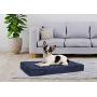 Orthopedic Dog Bed with Memory Foam | Lavish Mattress for Orthopedic Pet Joint Relief | Machine Washable Fabric with Removable and Water-Resistant Cover