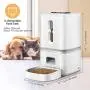NautyPaws Automatic Cat Feeder, Automatic Pet Feeder Dry Food 7L, Portion Control 1-4 Meals per Day & 10s Voice Recorder for Small and Medium Pets NautyPaws Automatic Cat Feeder, Automatic Pet Feeder Dry Food 7L, Portion Control 1-4 Meals per Day & 10s Voice Recorder for Small and Medium Pets