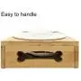MLCINI Raised Dog cat Bowls with Stand, Solid Bamboo Non Slip Elevated Dog cat Bowls and 2 Stainless Steel Food Water Bowls for Small Medium Dogs Cats pet MLCINI Raised Dog cat Bowls with Stand, Solid Bamboo Non Slip Elevated Dog cat Bowls and 2 Stainless Steel Food Water Bowls for Small Medium Dogs Cats pet