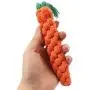 Amersumer 4 PCS Puppy Chew Dog Toys Carrot Cotton Pet Rope Chew Toys Pet Teeth Cleaning Chewing Biting Rope Dog Toys Amersumer 4 PCS Puppy Chew Dog Toys Carrot Cotton Pet Rope Chew Toys Pet Teeth Cleaning Chewing Biting Rope Dog Toys