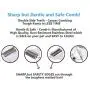 Folomie Pet Grooming Tool - Dematting Comb with 2 Sided for Cats & Dogs Professional Undercoat Grooming Rake Brush Double Sided