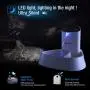 isYoung Cat Fountain LED Pet Water Fountain Ultra Quiet Automatic Pet Water Dispenser with Adjustable Water Flow and Activated Carbon Filter for Dogs, Cats, Birds and Small Animals