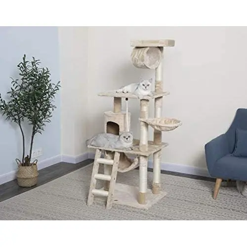 Go Pet Club 62-Inch Cat Tree Go Pet Club 62-Inch Cat Tree