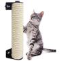 Beetech Cat Scratching Post Cage Mounted Cat Scratcher Space-Saving Sisal Scratch Post for Cat Grinding Claws Scratching and Climbing