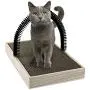 Ale Pomos Pet Fur Grooming Cat Scratching Pads,Cats Self Groomer Massager Scratcher Toy Brush,Cat Scratching Pads with Wooden Tray Ale Pomos Pet Fur Grooming Cat Scratching Pads,Cats Self Groomer Massager Scratcher Toy Brush,Cat Scratching Pads with Wooden Tray
