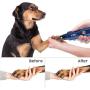Croci Dog Nail Grinder with LED Light Quiet 15h Working Time - Professional 2-Speed Pet Nail Trimmer Electric Rechargeable Pet Nail Grinder Nail File for Large Medium Small Dogs and Cats