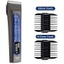 Hokyzam Dog Clippers Dog Grooming Clippers USB Rechargeable Cordless Dog Trimmer Low Noise Professional Hair Clipper Set with 4 Comb and Cleaning Brush for Dogs Cats Pets