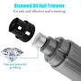 MODUS Dog Nail Grinder with LED Light, Low Noise 2-Speed 3 Grinding Ports Painless Pet Nail Clippers for Small Medium Large Dogs & Cats, USB Rechargeable, Grey