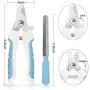 COMBOMTEK Dog Grooming Glove + Dog Nail Clippers + Dog Shampoo Brush | Pet Grooming Kit | Cat Hair Remover, Cat Nail Trimmer, Cat Bath Brush