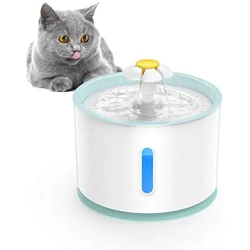 isYoung LED Pet Fountain, LED 81oz/2.4L Automatic Cat Fountain Dog Water Dispenser for Cats, Dogs isYoung LED Pet Fountain, LED 81oz/2.4L Automatic Cat Fountain Dog Water Dispenser for Cats, Dogs