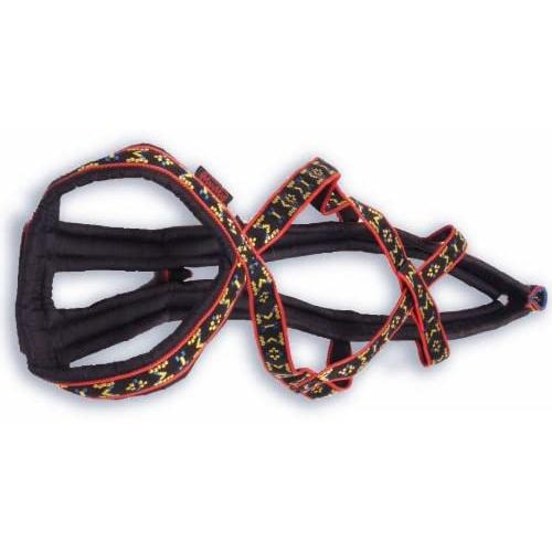 Weight Pulling Sledding Dog Harness X-Back Style for Wide Chested Hound Dogs