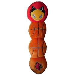 Pets First NCAA Louisville Cardinals - Cardinal Bird Mascot Toy for Pets. Plush Dog Toy with 5 Inner SQUEAKERS. 21'' Long Dog Toy, One Size, UL-3226