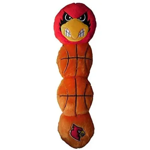 Pets First NCAA Louisville Cardinals - Cardinal Bird Mascot Toy for Pets. Plush Dog Toy with 5 Inner SQUEAKERS. 21'' Long Dog Toy, One Size, UL-3226 Pets First NCAA Louisville Cardinals - Cardinal Bird Mascot Toy for Pets. Plush Dog Toy with 5 Inner SQUEAKERS. 21'' Long Dog Toy, One Size, UL-3226
