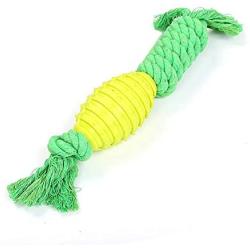Pet Dog Chew Toy for Aggressive Chewers Bite Training Toy Rope Toys,Tug of War Dog Toy for Large Dogs, Pet Dog Molars Bite-Resistant Hand-Woven Bite Cotton Rope Toy