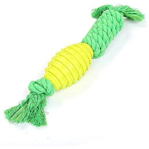 Pet Dog Chew Toy for Aggressive Chewers Bite Training Toy Rope Toys,Tug of War Dog Toy for Large Dogs, Pet Dog Molars Bite-Resistant Hand-Woven Bite Cotton Rope Toy