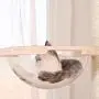 Cat Trees Tower Condo Tower Cat Climbing Frame Cat Scratch Tree Towers Amusement Tower Tree Wooden Huts Lounger Sleeping Cat Bed Cozy and Comfortable Multi-Level Apartment Run-anmy20200325