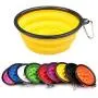 No/Brand 350ML/1000ML Folding Pets Slow Food Bowl,Silicone Pet Feeding Dish Toys Outdoor