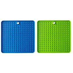 Tylu 2 Pack Pad for Dog Lick Licking Mat for Pets Fun Alternative to Slow Feeder Dog Bowls Calming Mat for Anxiety Relief Pet Lick Mat Slow Feeder Dog Licking Mat for Reducing Boredom Anxiety Relief