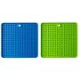 Tylu 2 Pack Pad for Dog Lick Licking Mat for Pets Fun Alternative to Slow Feeder Dog Bowls Calming Mat for Anxiety Relief Pet Lick Mat Slow Feeder Dog Licking Mat for Reducing Boredom Anxiety Relief