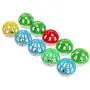 ttnight Pet Balls, Plastic Hollow Out Round Pet Cat Colorful Ball Toys with Small Bell, 10pcs ttnight Pet Balls, Plastic Hollow Out Round Pet Cat Colorful Ball Toys with Small Bell, 10pcs