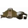 ZJDU Tactical Military Molle Dog Vest,Outdoor Combat Dog Vest,Training Service Harness,with Detachable Pouches,Reinforced Handle