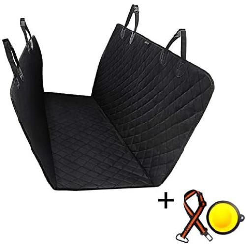JOYELF Pet Car Seat Cover Dogs Seat Cover Cars, Trucks Suvs Adjustable Safety Belts Travel Pet Bowl as Gifts …