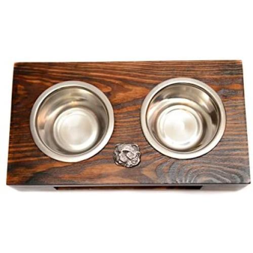 Cat, a Dogs Bowl with a Relief from ArtDog