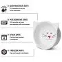 Y YHY Cat Food Bowls, Raised Cat Bowls for Food and Water, Ceramic Cat Bowls Elevated, Cat Dishes for Cat or Small Dogs,12 Ounces, Cute Cat Design, Dishwasher Safe