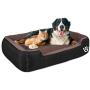 Warmer Pet Dog Beds for Medium/Large Dog(Up to 55 lbs),Rectangle Pet Bed Thickened Enough with Soft Coral Fleece and Non-Slip Bottom ,Dog Sofa Couch Pet Bed with Durable Oxford Cloth