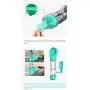USWT Dog Water Bottle Cat Travel Drinking Cup Pets Supplies, Walking Dogs and Kittens Outdoors Drinking Feeder with Poop Collection Shovel and Garbage Bag Storage,Can be Cleaned in The Dishwasher¡­