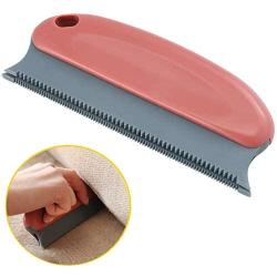 themejc Pet Hair Remover Brush red Pet Hair Detailer with Comfortable Handle, Efficient Dog & Cat Hair Remover for Cars Furniture Carpets Clothes beds couches Blinds Chairs