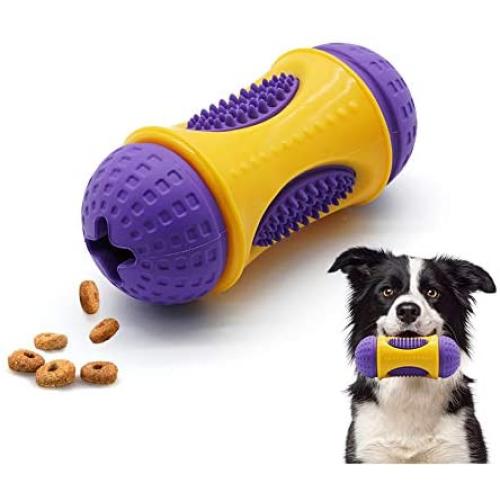 Aimilu Dog Chew Toys for Aggressive Chewers Almost Indestructible, Rubber Dog Toys Tough Durable Interactive Puppy Sticks Pet Chew Toys for Medium and Large Breed