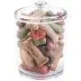 mDesign Tall Plastic Pet Storage Canister Jar with Lid - Holds Dog/Puppy Food, Treats, Toys, Medical, Dental and Grooming Supplies - Medium - 3 Pack - Clear mDesign Tall Plastic Pet Storage Canister Jar with Lid - Holds Dog/Puppy Food, Treats, Toys, Medical, Dental and Grooming Supplies - Medium - 3 Pack - Clear