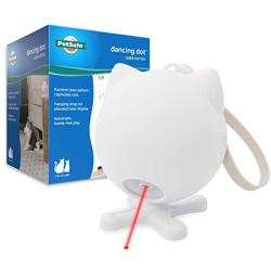 PetSafe Dancing Dot - Interactive Cat Laser Toy - 2 Play Modes - Works Great on Elevated Surfaces