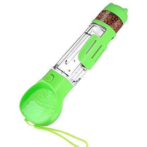Newthinking Dog Water Bottle for Walking, Portable Dog Water Travel Dispenser with Food Container, Poop Shove and Waste Bag for Pets Outdoor Walking, Hiking, Travel