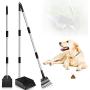 PETRIP Poop Scooper, 3 Pack Metal Long Handle Dog Poop Scoop Rake and Pan Set, Adjustable Stainless Pooper Scooper for Large Medium Small Dogs PETRIP Poop Scooper, 3 Pack Metal Long Handle Dog Poop Scoop Rake and Pan Set, Adjustable Stainless Pooper Scooper for Large Medium Small Dogs