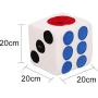JMXAFMY Washable Pet Sniffing Carpet Dog Smelling Training Toys Interactive IQ Training Toy Colored Dice Shape Pet Accessories