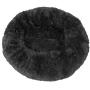 Downtown Pet Supply Premium Donut Dog Bed, Cozy Poof Style Giant Pet Bed Great for Cats & Dogs - Orthopedic, Washable, Durable Dog Bed (Black, XX-Large)
