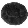 Downtown Pet Supply Premium Donut Dog Bed, Cozy Poof Style Giant Pet Bed Great for Cats & Dogs - Orthopedic, Washable, Durable Dog Bed (Black, XX-Large)