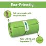 Dog Poop Bags, 150 Extra Thick and Strong Poop Bags for Dogs Cat, Leak-Proof, 10 Rolls, 15 Doggy Bags Per Roll, Each Dog Cat Litter Waste Bag Measures 9 x 13 Inches