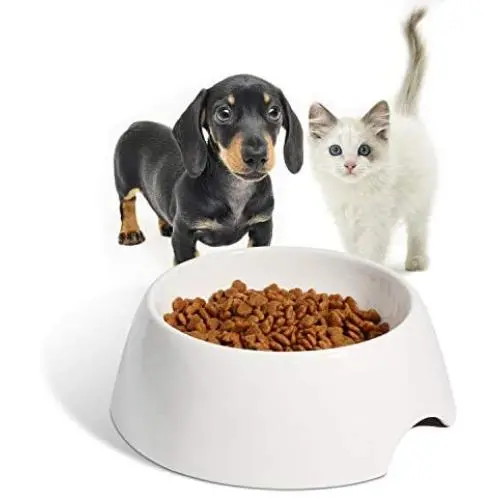 ComSaf Dog Bowl, Ceramic Food Water Feeder, Pet Bowl for Dog Puppy Cat Kitten, 12 oz Feeding Bowl, Non-Tip Non-Skid Dog Dish ComSaf Dog Bowl, Ceramic Food Water Feeder, Pet Bowl for Dog Puppy Cat Kitten, 12 oz Feeding Bowl, Non-Tip Non-Skid Dog Dish