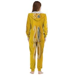 Banners with Lemon,Womens Onesie Pajamas Sportswear Grapefruit M